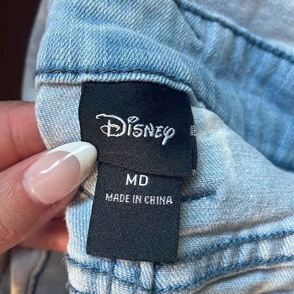 Stitch and Angel Disney denim overalls - Picture 3 of 4